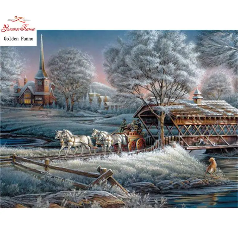Diamond Painting Snow Full Square Diamond Embroidery Cross Stitch Landscape Horse Craft Kit Home Decoration
Diamond Painting Snow Full Square Diamond Embroidery Cross Stitch Landscape Horse Craft Kit Home Decoration