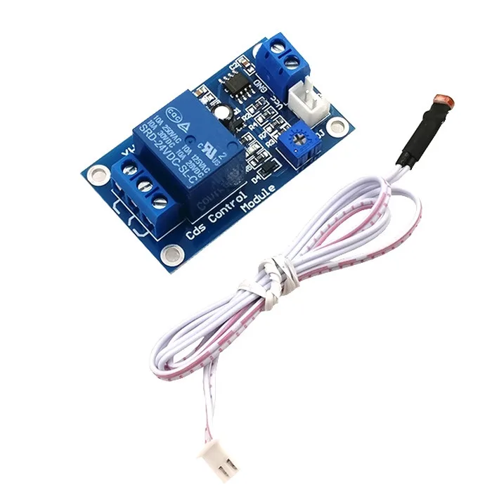 XH-M131 DC 5V / 12V Light Control Switch Photoresistor Relay Module Detection Sensor 10A brightness Automatic Control Module
XH-M131 DC 5V / 12V Light Control Switch Photoresistor Relay Module Detection Sensor 10A brightness Automatic Control Module