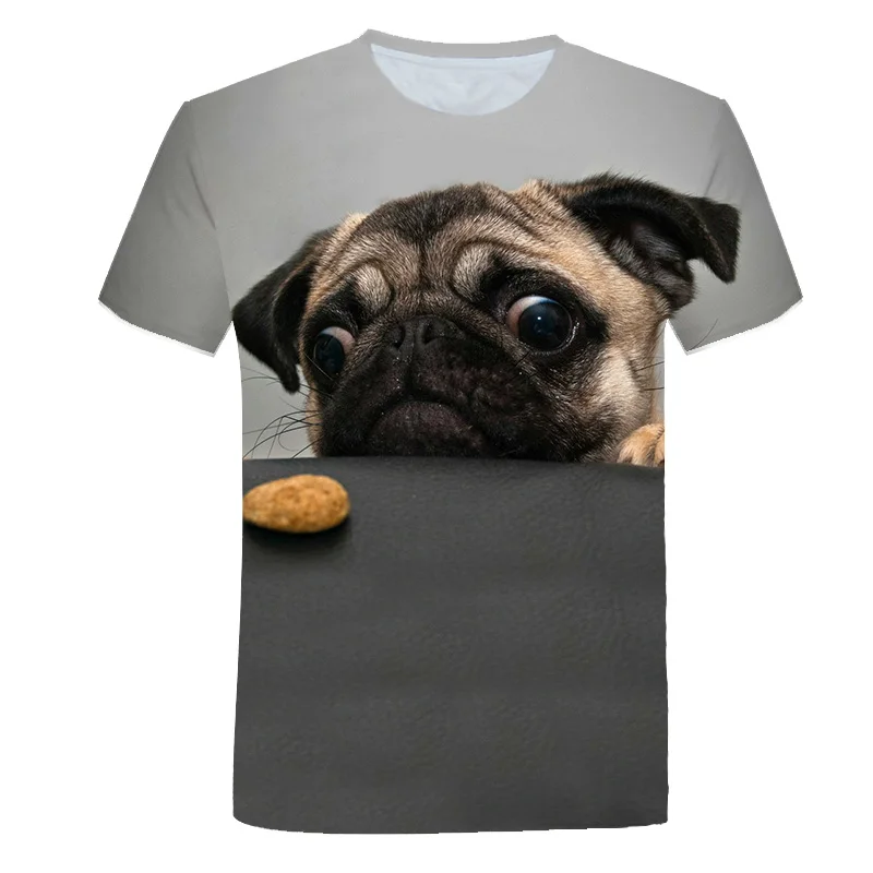 3D t-shirt Pug Dog Animal Printed Men's Clothing Fashion Unisex Tshirt Streetwear Short-sleeved Casual Top Summer Male Cool Tee
3D t-shirt Pug Dog Animal Printed Men's Clothing Fashion Unisex Tshirt Streetwear Short-sleeved Casual Top Summer Male Cool Tee