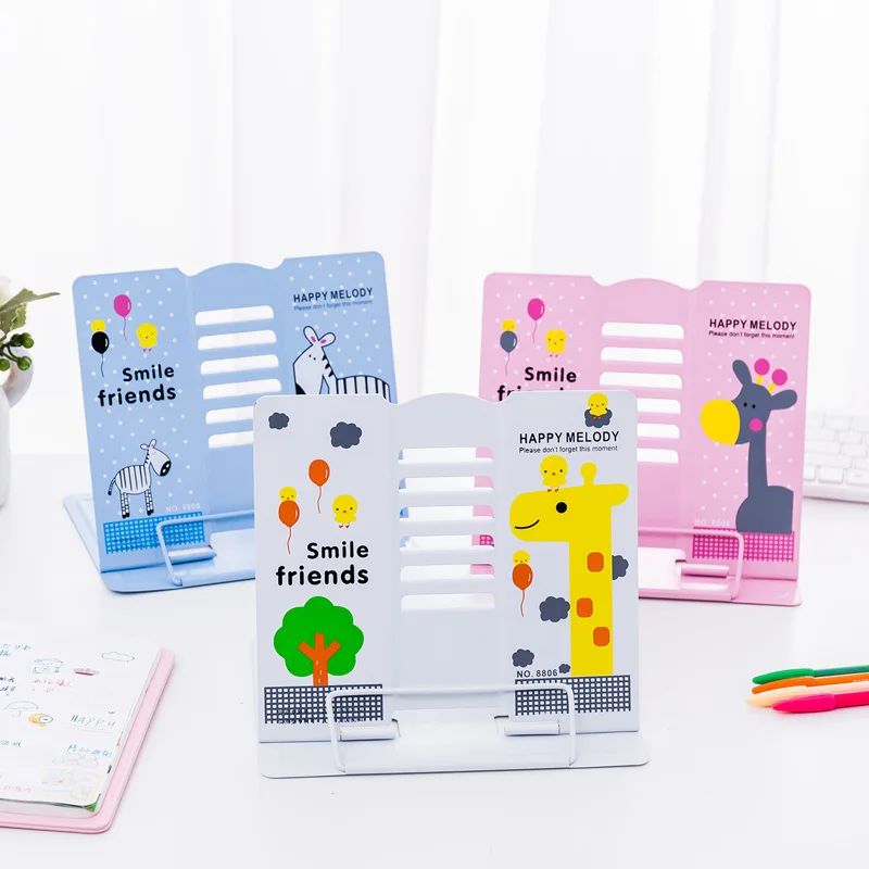 Cartoon Reading Bookends Multifunctional Metal Book Holder Foldable Document Stand Desk Adjustable Book Display Stand
Cartoon Reading Bookends Multifunctional Metal Book Holder Foldable Document Stand Desk Adjustable Book Display Stand
