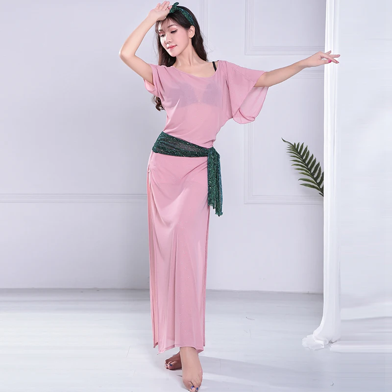 Women belly dance costumes female belly dance dress orient dance costumes folk SHABBY robe SAIDI dress one piece long skirt
Women belly dance costumes female belly dance dress orient dance costumes folk SHABBY robe SAIDI dress one piece long skirt