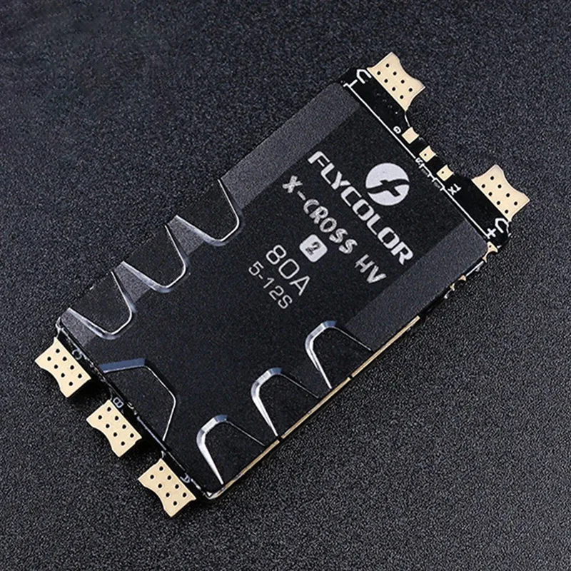 FLYCOLOR X-Cross HV2 80A Blheli 32 5-12S DSHOT1200 Brushless ESC Support Telemetry for X-Cross FPV Racing Drone
FLYCOLOR X-Cross HV2 80A Blheli 32 5-12S DSHOT1200 Brushless ESC Support Telemetry for X-Cross FPV Racing Drone