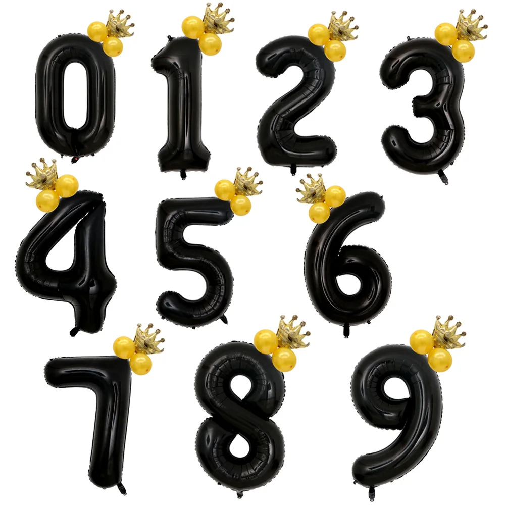 6pcs/lot 40inch Number Foil Balloons Digit air Balloon Kids Birthday Party Festival Party Anniversary Crown Decor Supplies
6pcs/lot 40inch Number Foil Balloons Digit air Balloon Kids Birthday Party Festival Party Anniversary Crown Decor Supplies