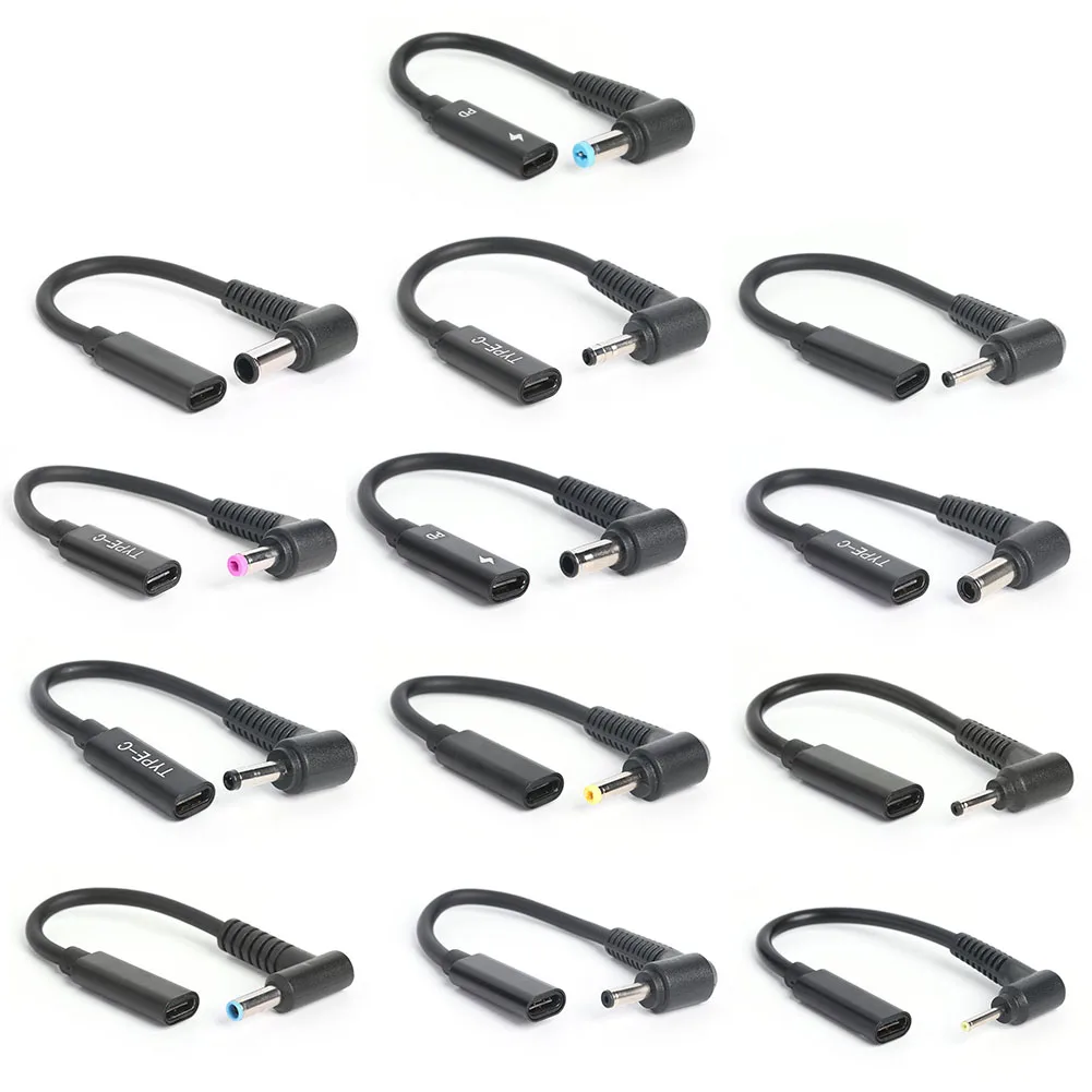 New USB Type C Female to 90 Degree Right Angle DC Connector Adapter PD Charging Power Supply Charger Converter Cable for Laptop
New USB Type C Female to 90 Degree Right Angle DC Connector Adapter PD Charging Power Supply Charger Converter Cable for Laptop