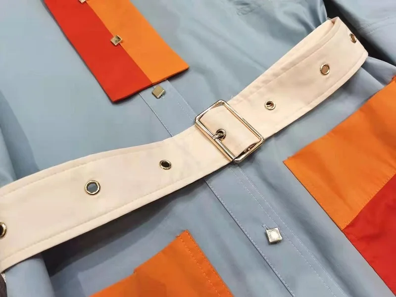 Dress Newest Fashion 2021 Spring Summer Clothings Women Color Block Patchwork Big Pocket Half Sleeve Casual Cotton Dress Belts
Dress Newest Fashion 2021 Spring Summer Clothings Women Color Block Patchwork Big Pocket Half Sleeve Casual Cotton Dress Belts