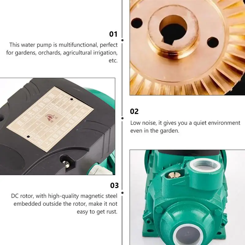 24V 1.5 Square High-Lift 20M Solar Battery Powered Self-Priming Pump Water Pump 
24V 1.5 Square High-Lift 20M Solar Battery Powered Self-Priming Pump Water Pump