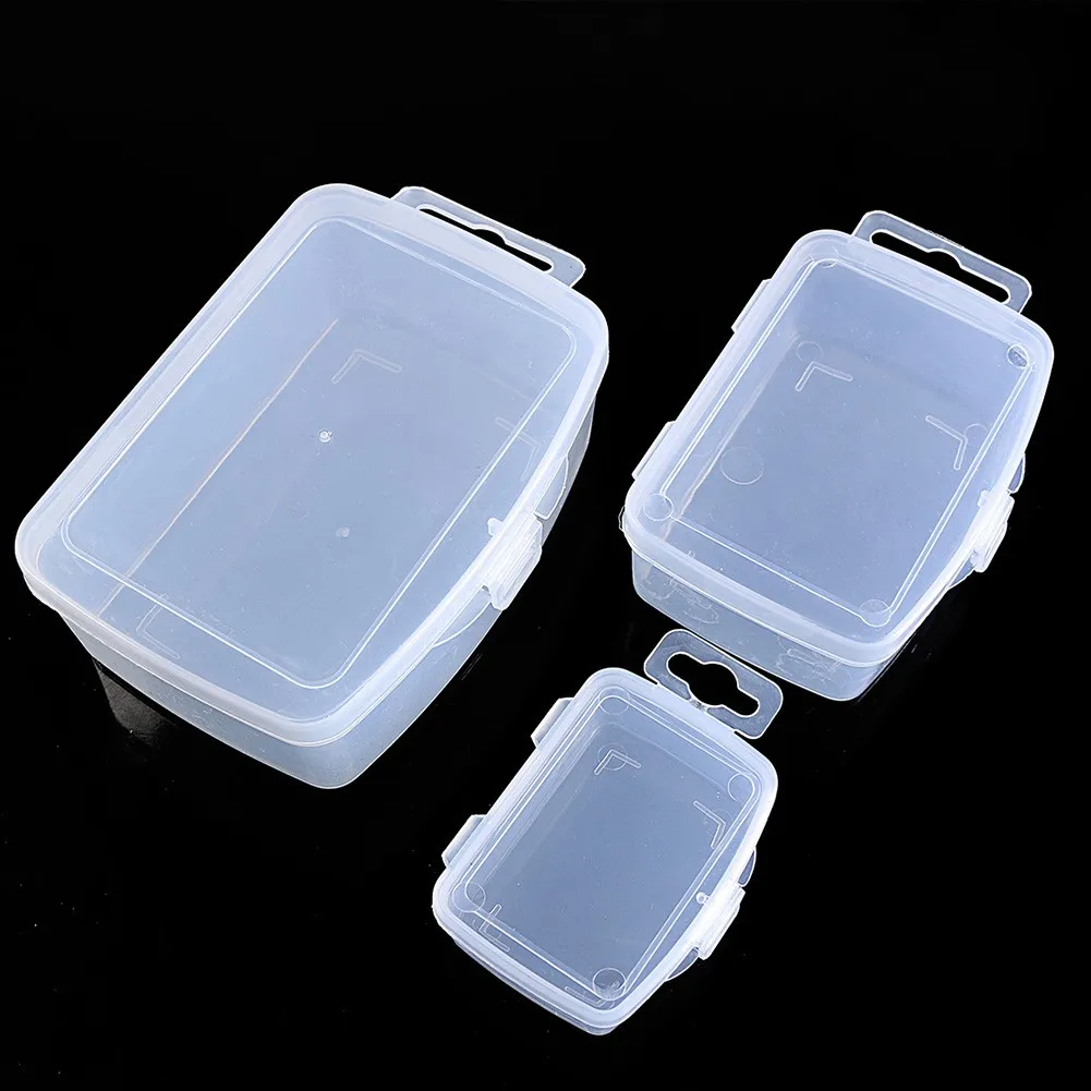 3pcs Fishing Lure Hook Tackle Box Transparent Empty Box Lure Tool Box Storage Case Organizer Bait Box Plastic Accessory Box
3pcs Fishing Lure Hook Tackle Box Transparent Empty Box Lure Tool Box Storage Case Organizer Bait Box Plastic Accessory Box