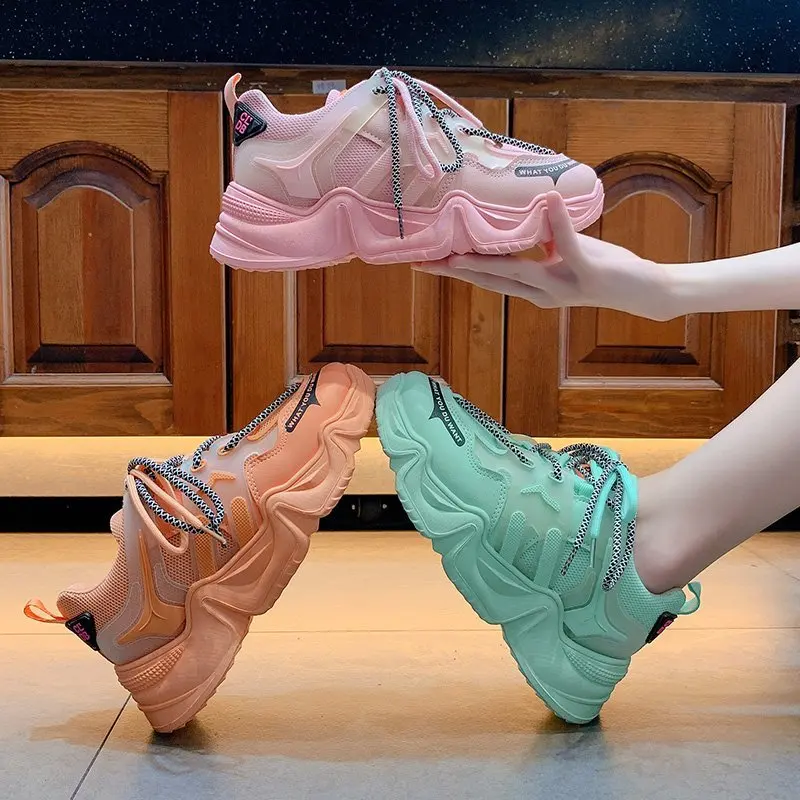 Women Platform Sneaker,Casual Shoes Thick Bottom,Candy Muffin Bottom Running Shoes,Size 35-40
Women Platform Sneaker,Casual Shoes Thick Bottom,Candy Muffin Bottom Running Shoes,Size 35-40