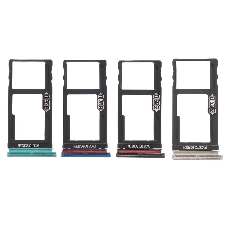 for Motorola One Vision P50 XT1970 Silver/Black/Light Blue/Deep Blue/Gold Color Dual SIM and MicroSD Memory Card Tray Holder
for Motorola One Vision P50 XT1970 Silver/Black/Light Blue/Deep Blue/Gold Color Dual SIM and MicroSD Memory Card Tray Holder