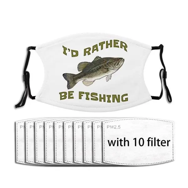 I''d Rather Be Fishing Face Mask Mascarilla Mouth Mask Reusable Washable PM2.5 Protection Face Mask
I''d Rather Be Fishing Face Mask Mascarilla Mouth Mask Reusable Washable PM2.5 Protection Face Mask