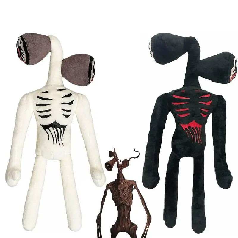 40cm Siren Head Plush Toy White Black Sirenhead Stuffed Doll Horror Character Figures Peluches Toys for Children Birthday Gift
40cm Siren Head Plush Toy White Black Sirenhead Stuffed Doll Horror Character Figures Peluches Toys for Children Birthday Gift