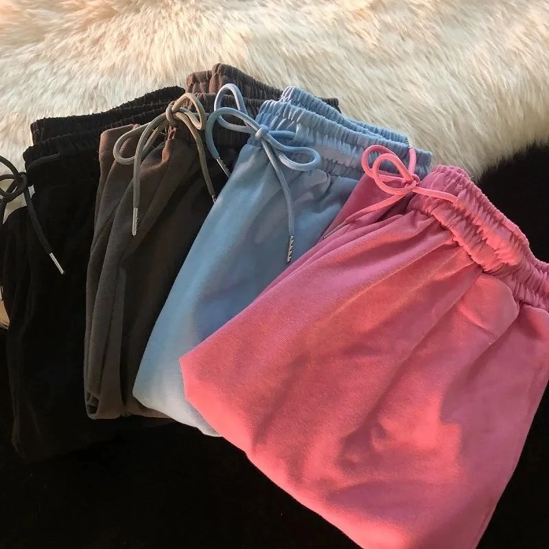 Embroidered women clothing summer Korean casual cotton Elasticity High waist lacing shorts loose wide-leg vegan pants clothes
Embroidered women clothing summer Korean casual cotton Elasticity High waist lacing shorts loose wide-leg vegan pants clothes