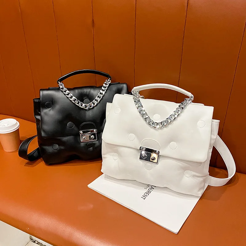 2021 PU Leather Crossbody Bags for Women Simple Totes Shoulder Bag Lady Luxury Handbags and Purses Small Chain Brand Designer
2021 PU Leather Crossbody Bags for Women Simple Totes Shoulder Bag Lady Luxury Handbags and Purses Small Chain Brand Designer
