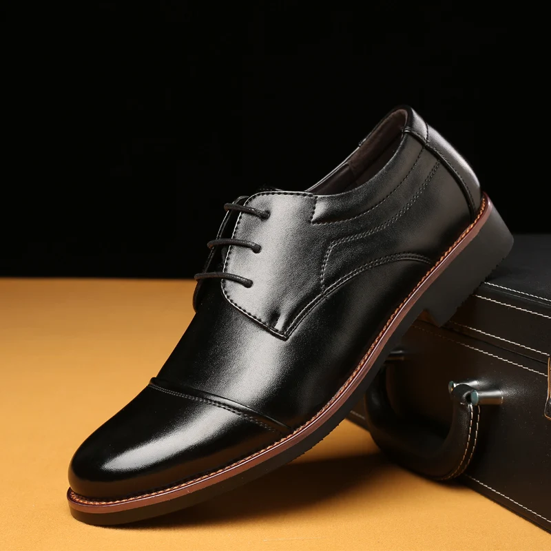 High Quality Big Size Casual Shoes Men Fashion Classic Business Men Casual Shoes Hot Sale Breathable Casual Men Shoes Black
High Quality Big Size Casual Shoes Men Fashion Classic Business Men Casual Shoes Hot Sale Breathable Casual Men Shoes Black