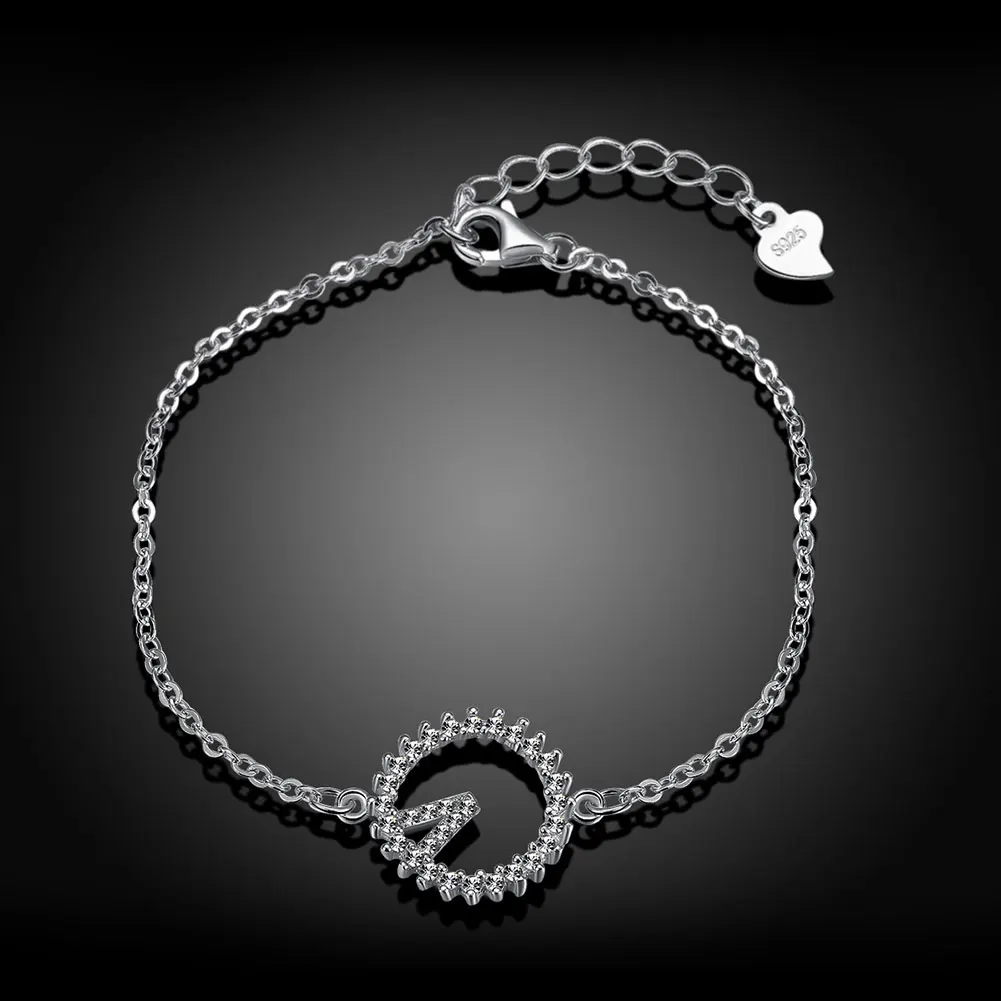 ZEMIOR 925 Sterling Silver Circle Letter V Shape Charm Bracelet Women Shiny Full 5A Cubic Zirconia Bracelets Gifts Fine Jewelry 
ZEMIOR 925 Sterling Silver Circle Letter V Shape Charm Bracelet Women Shiny Full 5A Cubic Zirconia Bracelets Gifts Fine Jewelry