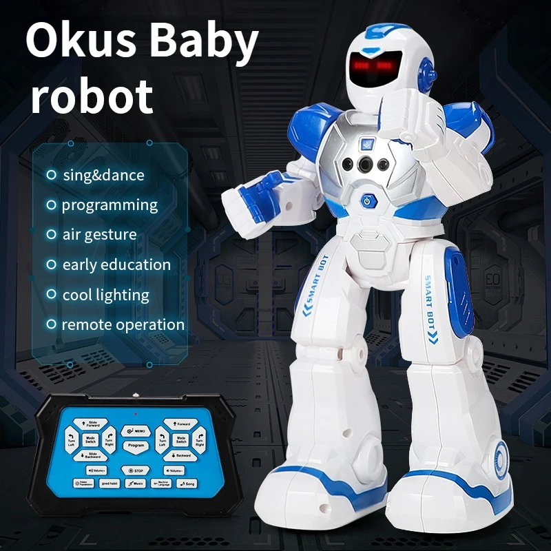 2021 RC робот с дистанционным управлением Smart Action Walk Sing Dance экшн-фигурка с датчиком жеста игрушки подарок для детей Подарки для детей
2021 RC робот с дистанционным управлением Smart Action Walk Sing Dance экшн-фигурка с датчиком жеста игрушки подарок для детей Подарки для детей