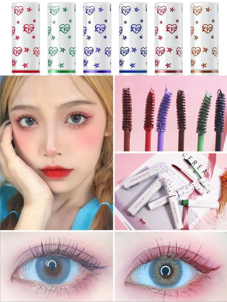5 Colors Mascara Waterproof Colored Mascara Skin-friendly Easy To Apply Long Lasting Sweatproof Mascara
5 Colors Mascara Waterproof Colored Mascara Skin-friendly Easy To Apply Long Lasting Sweatproof Mascara