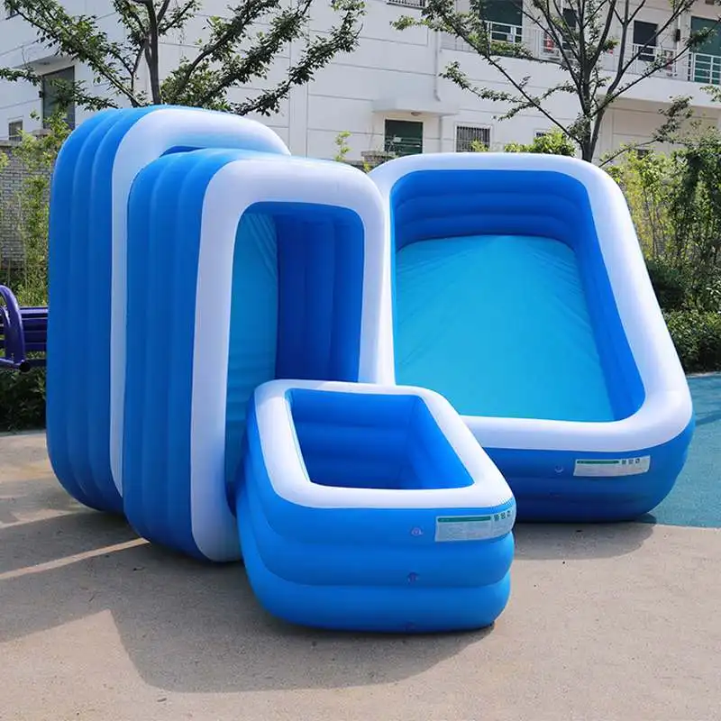 10ft 305CM Rectangular Inflatable Swimming Pool Paddling Pool Bathing Tub Outdoor Summer Swimming Pool Hot Spring For Kids Adult
10ft 305CM Rectangular Inflatable Swimming Pool Paddling Pool Bathing Tub Outdoor Summer Swimming Pool Hot Spring For Kids Adult