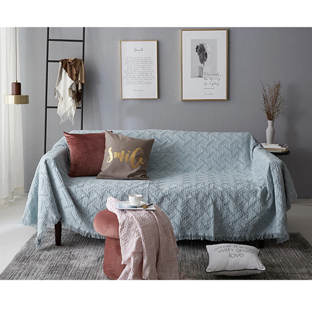 Inya Decorative Knitted Sofa Throw blanket Cotton Soft Rug Sofa Towel Plaid Tapestry for Home Living Room Bed Plane Travel
Inya Decorative Knitted Sofa Throw blanket Cotton Soft Rug Sofa Towel Plaid Tapestry for Home Living Room Bed Plane Travel