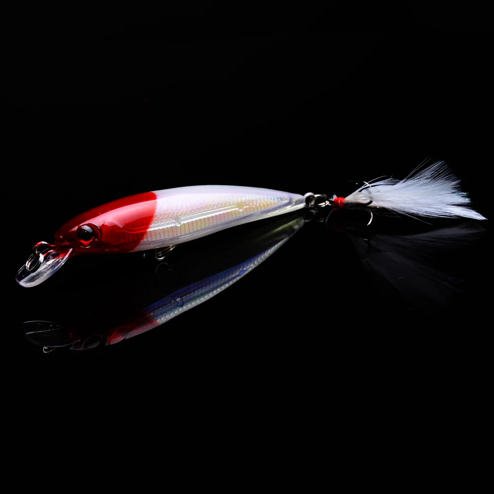 YUZI Minnow Fishing Lure 10 Colors Hard Artificial Bait 3D Eyes Fishing Wobblers Crank Bait 8cm 9g Quality Hot Model
YUZI Minnow Fishing Lure 10 Colors Hard Artificial Bait 3D Eyes Fishing Wobblers Crank Bait 8cm 9g Quality Hot Model