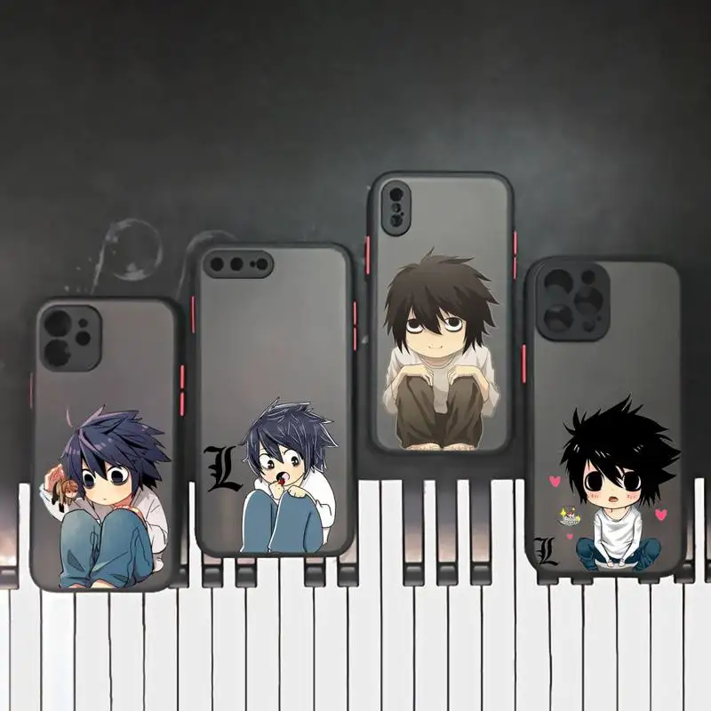 Death Note japan anime Phone Case matte transparent For iphone 7 8 11 12 plus mini x xs xr pro max cover
Death Note japan anime Phone Case matte transparent For iphone 7 8 11 12 plus mini x xs xr pro max cover