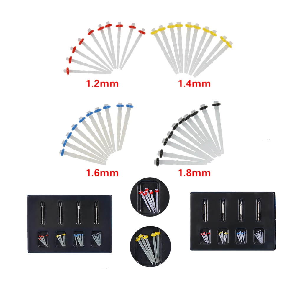 1-5Packs 6Type Dental Fiber Resin Post Screw High-intensity Thread Glasses with 4Drills Straight/Screw Thread 1.2 1.4 1.6 1.8 MM
1-5Packs 6Type Dental Fiber Resin Post Screw High-intensity Thread Glasses with 4Drills Straight/Screw Thread 1.2 1.4 1.6 1.8 MM