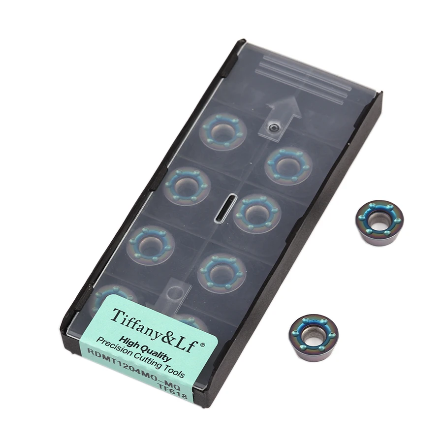 RDMT1204MO-MQ TF618 Milling Turning Tool Carbide Inserts CNC Lathe Tools Hardened Steel Cutter Round Blades RDMT1204 , For Steel
RDMT1204MO-MQ TF618 Milling Turning Tool Carbide Inserts CNC Lathe Tools Hardened Steel Cutter Round Blades RDMT1204 , For Steel