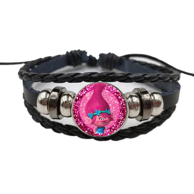 Dreamworks Magic Elf Troll Troll Cabochon Glass Leather Bracelet Children'S Dress Up Toy New Cartoon Gift Jewelry
Dreamworks Magic Elf Troll Troll Cabochon Glass Leather Bracelet Children'S Dress Up Toy New Cartoon Gift Jewelry
