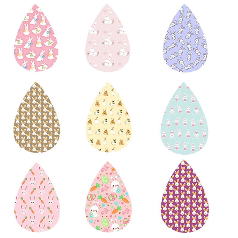 Happy Easter New Bunny Printed Leather Earrings Easter Day Handmade Accessories for Women Wholesale
Happy Easter New Bunny Printed Leather Earrings Easter Day Handmade Accessories for Women Wholesale