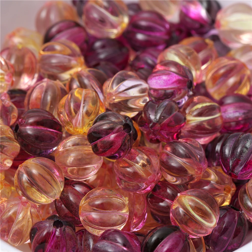 50pcs/lot 1.5mm Colorful Resin Pumpkin Beads Crystal Base Parts For DIY Jewelry Making Material Handmade Pendants Accessories
50pcs/lot 1.5mm Colorful Resin Pumpkin Beads Crystal Base Parts For DIY Jewelry Making Material Handmade Pendants Accessories