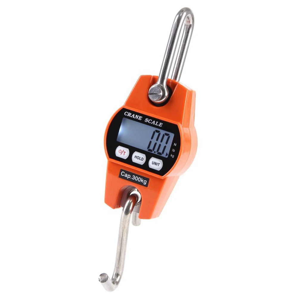 Crane Scale Weight 300kg Heavy Duty Hanging Hook Scales Portable Digital Stainless Steel Fishing Luggage Travel Electronic Scale
Crane Scale Weight 300kg Heavy Duty Hanging Hook Scales Portable Digital Stainless Steel Fishing Luggage Travel Electronic Scale