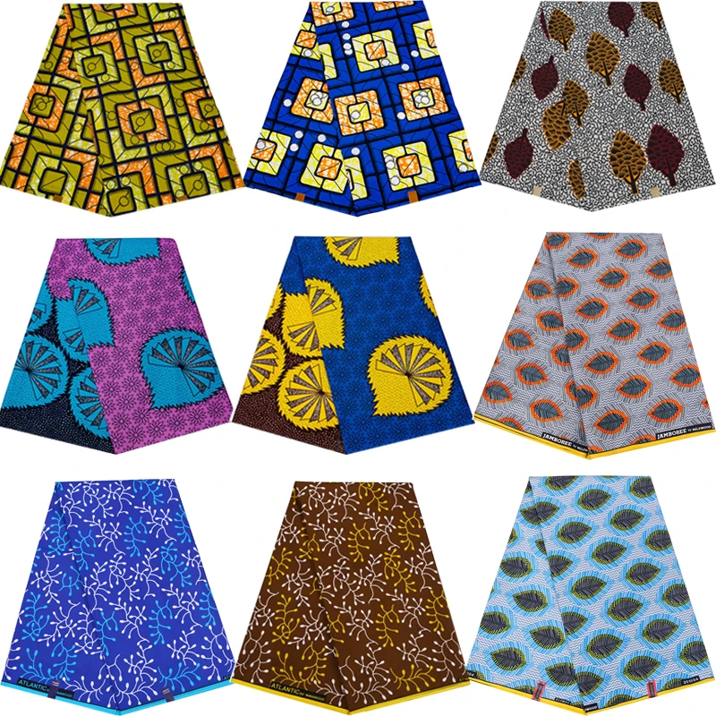 African Ankara Prints Wax Fabric Patchwork Sewing Woman Dress Craft DIY Africa Material 100% Polyester High Quality Africa Tissu
African Ankara Prints Wax Fabric Patchwork Sewing Woman Dress Craft DIY Africa Material 100% Polyester High Quality Africa Tissu