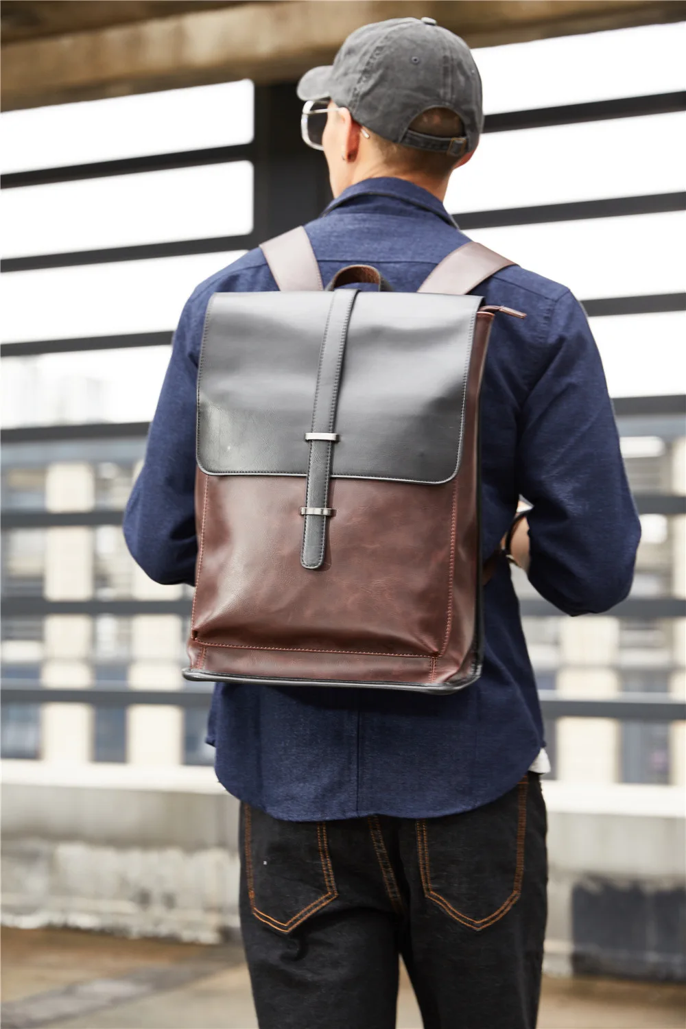 Fashion Men Backpack Waterproof PU Leather Travel Bag Man Big Capacity Male Mochila Laptop Bag Teenager Backpacks
Fashion Men Backpack Waterproof PU Leather Travel Bag Man Big Capacity Male Mochila Laptop Bag Teenager Backpacks