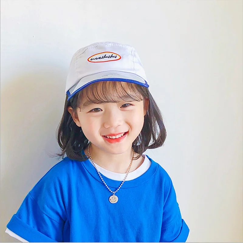 Kids Summer Cotton Snapback Baseball Caps Toddler Boys Girls Contrast Peaked Cap Children Letters Sun Visor Hat Baby Accessories
Kids Summer Cotton Snapback Baseball Caps Toddler Boys Girls Contrast Peaked Cap Children Letters Sun Visor Hat Baby Accessories