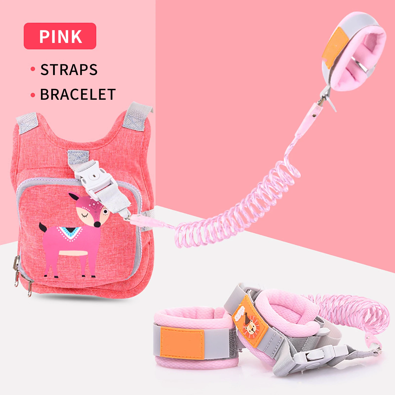 2 In 1 Baby Walker Anti-Lost Wrist Link Toddler Walking Harness Leashes Safety Harness Strap Rope Vest Child Walking Hand Belt
2 In 1 Baby Walker Anti-Lost Wrist Link Toddler Walking Harness Leashes Safety Harness Strap Rope Vest Child Walking Hand Belt