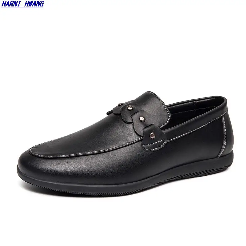 Genuine leather men's shoes casual luxury brand Italian men's loafers moccasins breathable non-slip boat shoes 38-47 wholesale
Genuine leather men's shoes casual luxury brand Italian men's loafers moccasins breathable non-slip boat shoes 38-47 wholesale
