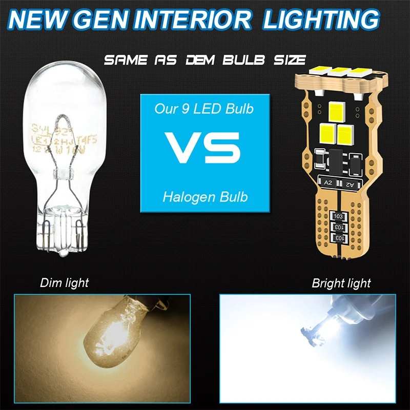 2 Pcs 6000K 921 912 T15 LED Back Up Reverse Light Bulbs Xenon White Led Brake Light Third Brake Light Bulbs Truck Light 
2 Pcs 6000K 921 912 T15 LED Back Up Reverse Light Bulbs Xenon White Led Brake Light Third Brake Light Bulbs Truck Light