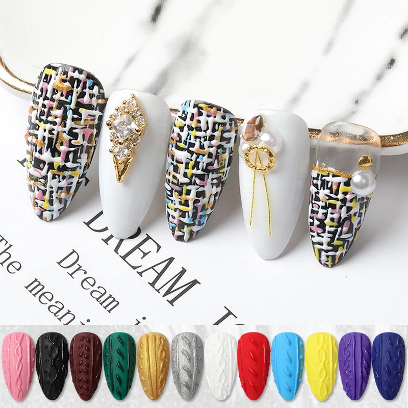 3D 2-Way Emboss Carving Painting Gel Paste Nail Polish Soak Off UV LED Gel Lacquer Varnish Nail Art Decorations
3D 2-Way Emboss Carving Painting Gel Paste Nail Polish Soak Off UV LED Gel Lacquer Varnish Nail Art Decorations