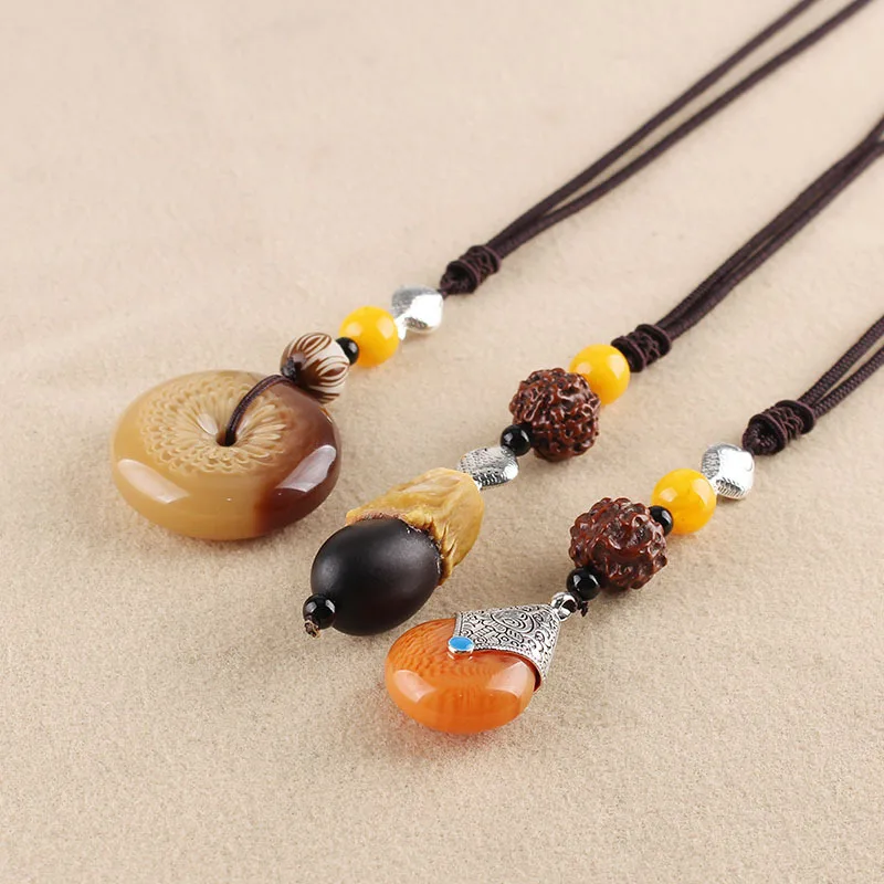 Ethnic Retro Wooden Beads Bodhi Pendant Necklace for Women Men Boho Wood Bead Autumn Winter Long Sweater Chain Necklaces Jewelry
Ethnic Retro Wooden Beads Bodhi Pendant Necklace for Women Men Boho Wood Bead Autumn Winter Long Sweater Chain Necklaces Jewelry