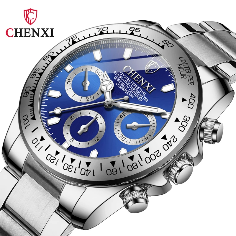Business Quartz Watches Men Luxury Brand Men's Analog Watch Steel Belt Waterproof Chronograph Sport Wrist Watches For Men Reloj
Business Quartz Watches Men Luxury Brand Men's Analog Watch Steel Belt Waterproof Chronograph Sport Wrist Watches For Men Reloj