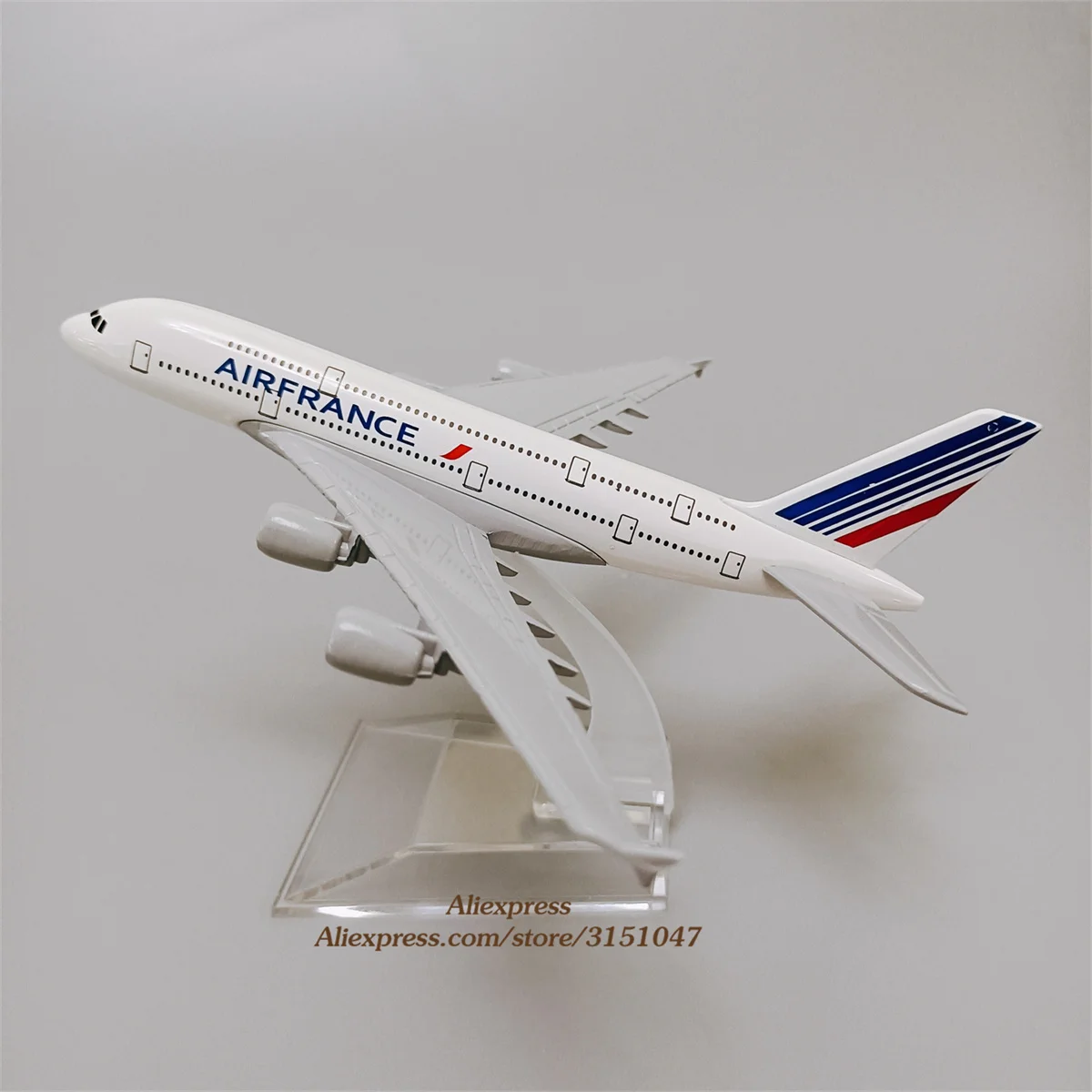 Модель самолета из металлического сплава Air France Airlines A380, модель самолета из авиационного сплава, аэробус 380, модель самолета с отлитым давлен...
Модель самолета из металлического сплава Air France Airlines A380, модель самолета из авиационного сплава, аэробус 380, модель самолета с отлитым давлен...