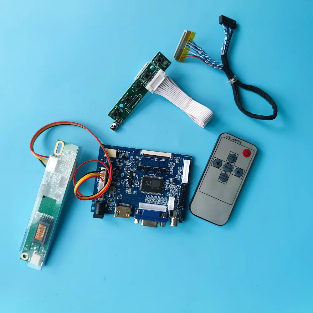 Work For Controller Board kit LTD133EX2A/LTD133EV2F/B133EW01 13.3" 1280×800 HDMI-compatible VGA LCD Screen remote 2AV display
Work For Controller Board kit LTD133EX2A/LTD133EV2F/B133EW01 13.3" 1280×800 HDMI-compatible VGA LCD Screen remote 2AV display