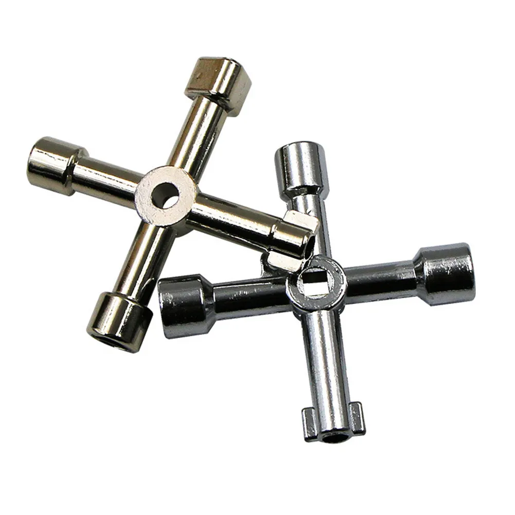 4 In 1 Universal Cross Key Triangle Square Wrench Spanner Triangle Electric Elevator Cabinet Valve Bicycle Repair Best
4 In 1 Universal Cross Key Triangle Square Wrench Spanner Triangle Electric Elevator Cabinet Valve Bicycle Repair Best
