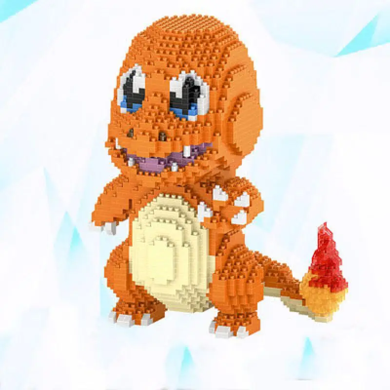 Pokemon Building Blocks Anime Figure Little Fire Dragon Bearbrick Pokemon Figurine Educational Mega Construx Children Toys Gift
Pokemon Building Blocks Anime Figure Little Fire Dragon Bearbrick Pokemon Figurine Educational Mega Construx Children Toys Gift