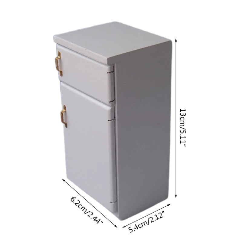 1:12 Toy Model Refrigerator Play House Toy Mini Freezer Kitchen Accessory Toy for DIY Dollhouse Girls Pretend Play K3NE
1:12 Toy Model Refrigerator Play House Toy Mini Freezer Kitchen Accessory Toy for DIY Dollhouse Girls Pretend Play K3NE
