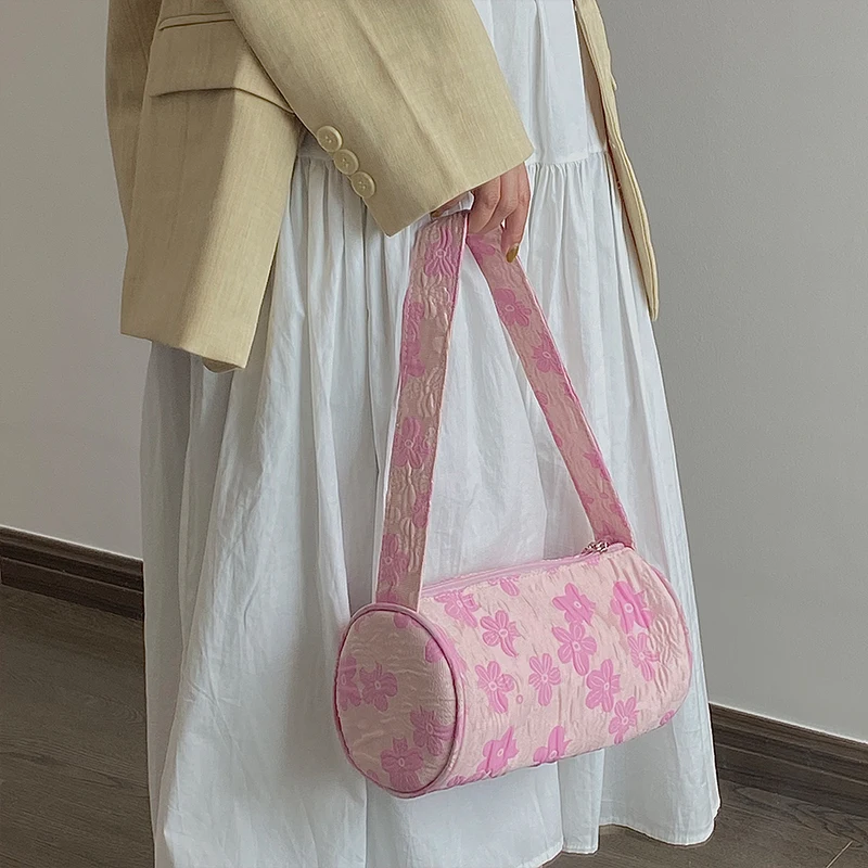 Round Underarm Bag for Women Cool Girls Cute Flower Mini Shoulder Bucket Bags Vintage Design Ladies Evening Clutch Purse Handbag
Round Underarm Bag for Women Cool Girls Cute Flower Mini Shoulder Bucket Bags Vintage Design Ladies Evening Clutch Purse Handbag