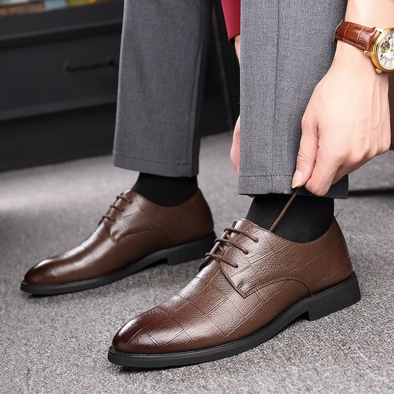Men's dress Shoes Simplicity Business Dress Formal Shoes Wedding Shoes Luxury Gradient Fashion Patent Leather Shoes
Men's dress Shoes Simplicity Business Dress Formal Shoes Wedding Shoes Luxury Gradient Fashion Patent Leather Shoes