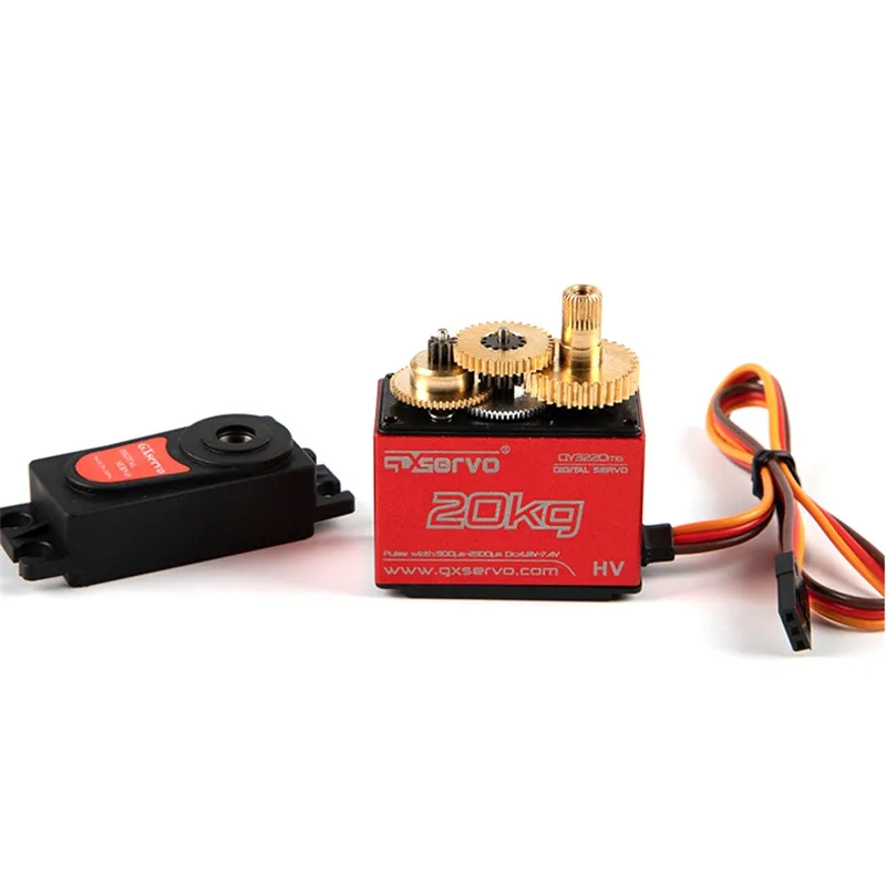 6 PCS GXservo GX3220MG 20KG Servo High Torque Digital Steering Metal Gear for DIY Robot RC Car Airplane
6 PCS GXservo GX3220MG 20KG Servo High Torque Digital Steering Metal Gear for DIY Robot RC Car Airplane