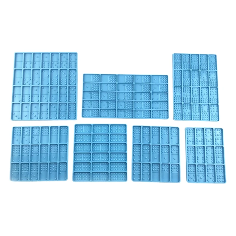 Epoxy Resin Mold 7 Pcs Dominoes Mold Domino Game Toys Silicone Mould DIY Crafts Ornaments Jewelry Casting Tools
Epoxy Resin Mold 7 Pcs Dominoes Mold Domino Game Toys Silicone Mould DIY Crafts Ornaments Jewelry Casting Tools
