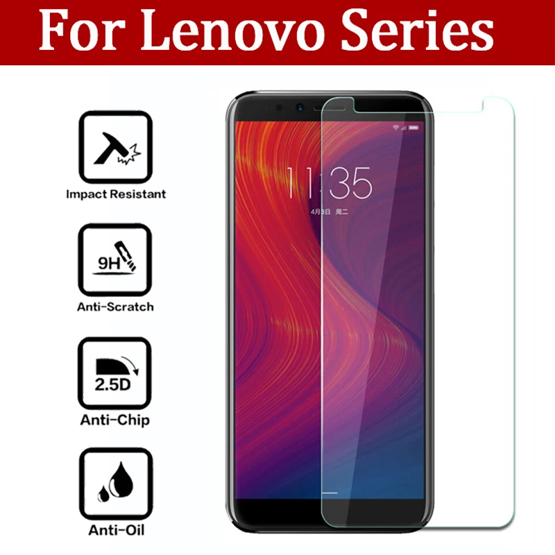 Закаленное стекло для Lenovo K5 Pro 1 шт./2 шт. Защита экрана P1 P2 P780 S5 S60 S650 S850 S860 S960 пленка
